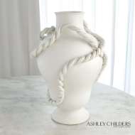 Picture of TWISTED VINE VASE-MATTE WHITE