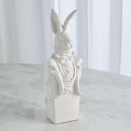 Picture of RABBIT IN TUX-MATTE WHITE