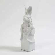 Picture of RABBIT IN TUX-MATTE WHITE