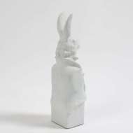 Picture of RABBIT IN TUX-MATTE WHITE