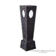 Picture of PROUST PEDESTAL-BLACK CERUSED OAK