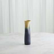 Picture of INDENT VASES & BOWL-GREY/YELLOW