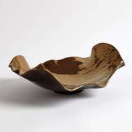 Picture of WAVE PLATTER-BRONZE CRACKLE