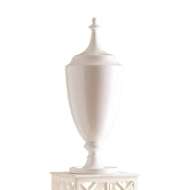 Picture of GRANDE URN W/LID-WHITE