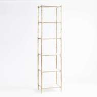 Picture of ARBOR ETAGERE-BRASS & WHITE MARBLE