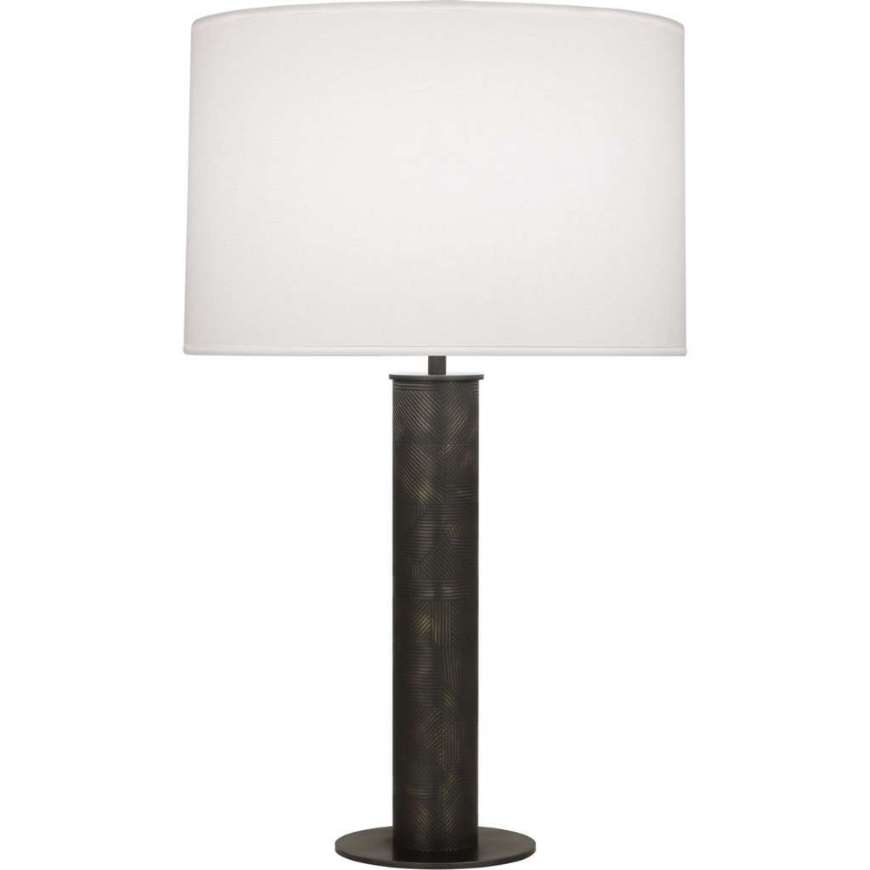 Picture of MICHAEL BERMAN BRUT TABLE LAMP IN DEEP PATINA BRONZE FINISH Z627