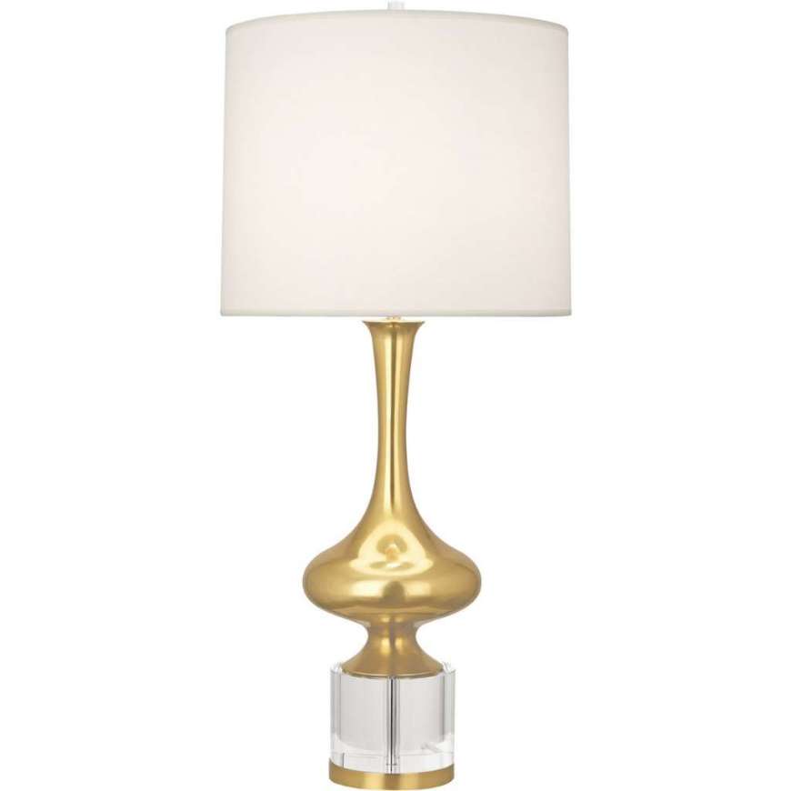 Picture of JEANNIE TABLE LAMP IN MODERN BRASS FINISH W/ CLEAR CRYSTAL ACCENT 209