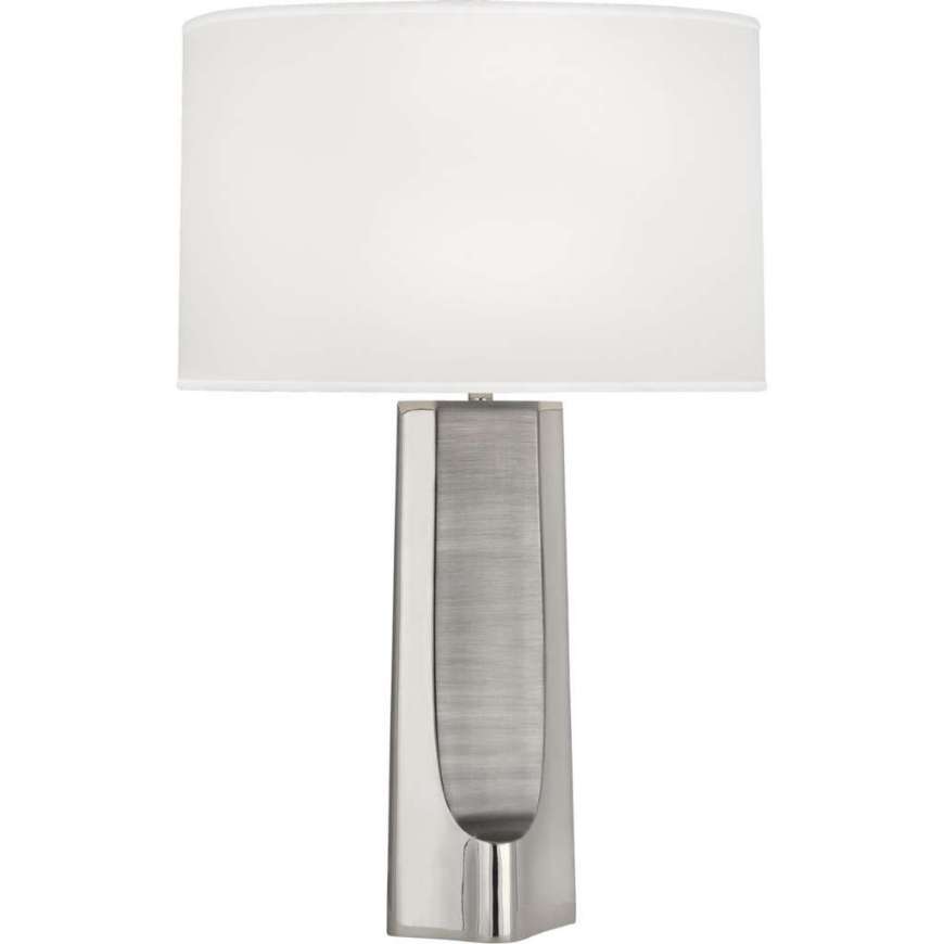 Picture of MARGEAUX TABLE LAMP IN POLISHED NICKEL FINISH WITH MATTE NICKEL ACCENTS S174