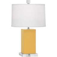 Picture of SUNSET HARVEY ACCENT LAMP IN SUNSET YELLOW GLAZED CERAMIC SU990