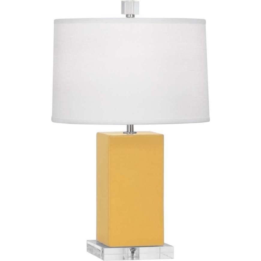 Picture of SUNSET HARVEY ACCENT LAMP IN SUNSET YELLOW GLAZED CERAMIC SU990