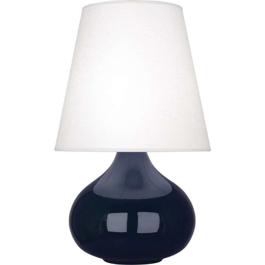 Picture of MIDNIGHT JUNE ACCENT LAMP IN MIDNIGHT BLUE GLAZED CERAMIC MB93