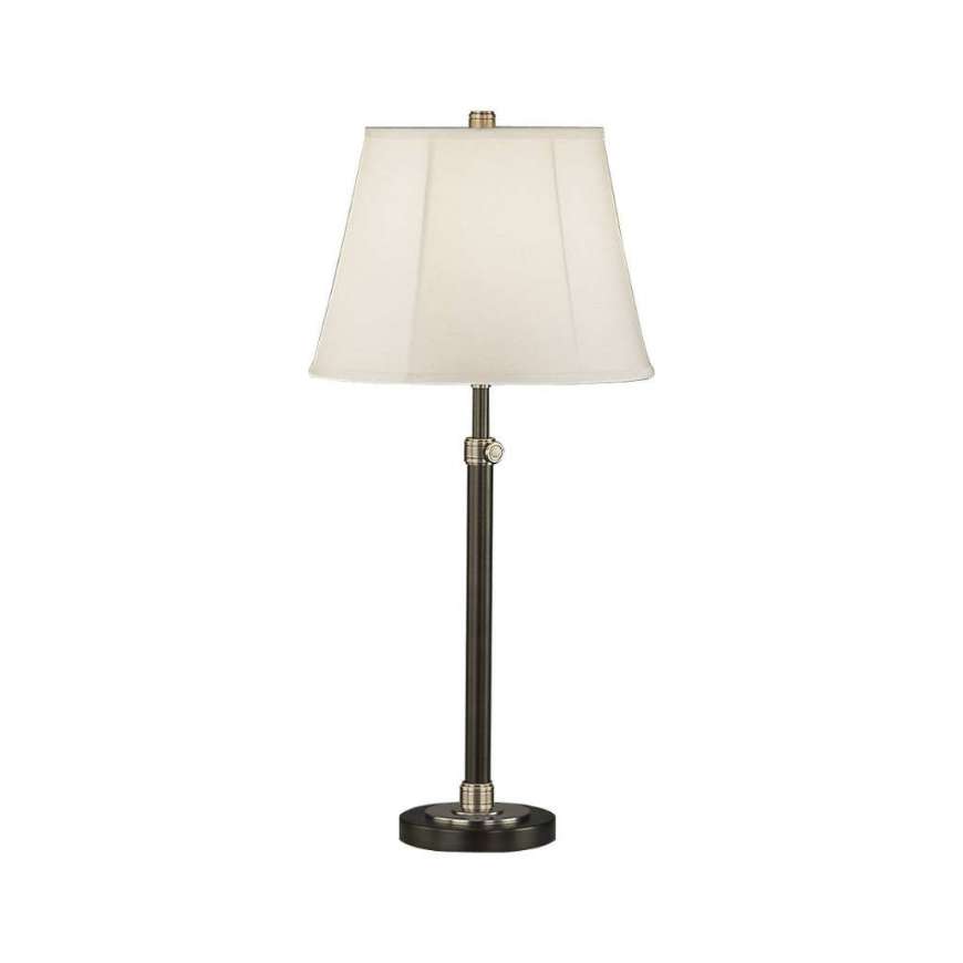 Picture of BRUNO TABLE LAMP IN LEAD BRONZE FINISH WITH EBONIZED NICKEL ACCENTS 1841W