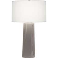 Picture of SMOKEY TAUPE MASON TABLE LAMP IN SMOKY TAUPE GLAZED CERAMIC 972