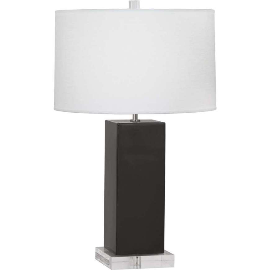 Picture of ASH HARVEY TABLE LAMP IN ASH GLAZED CERAMIC CR995