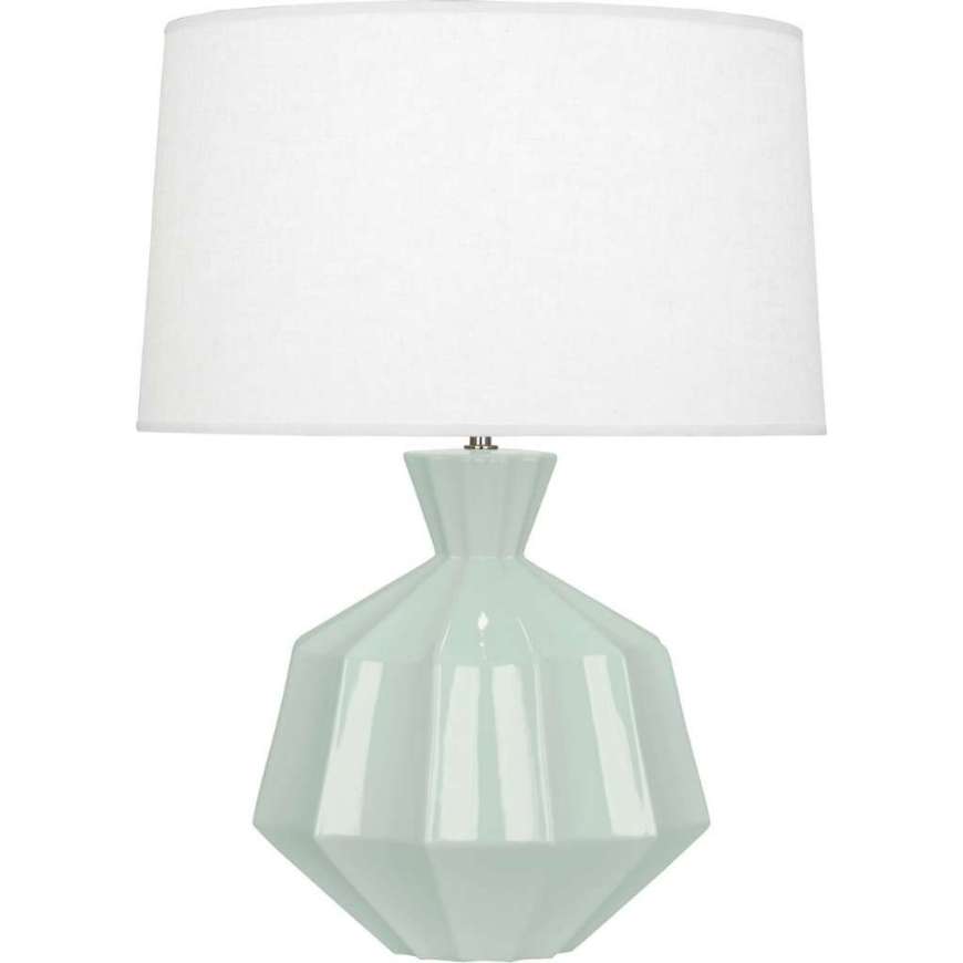 Picture of CELADON ORION TABLE LAMP IN CELADON GLAZED CERAMIC CL999