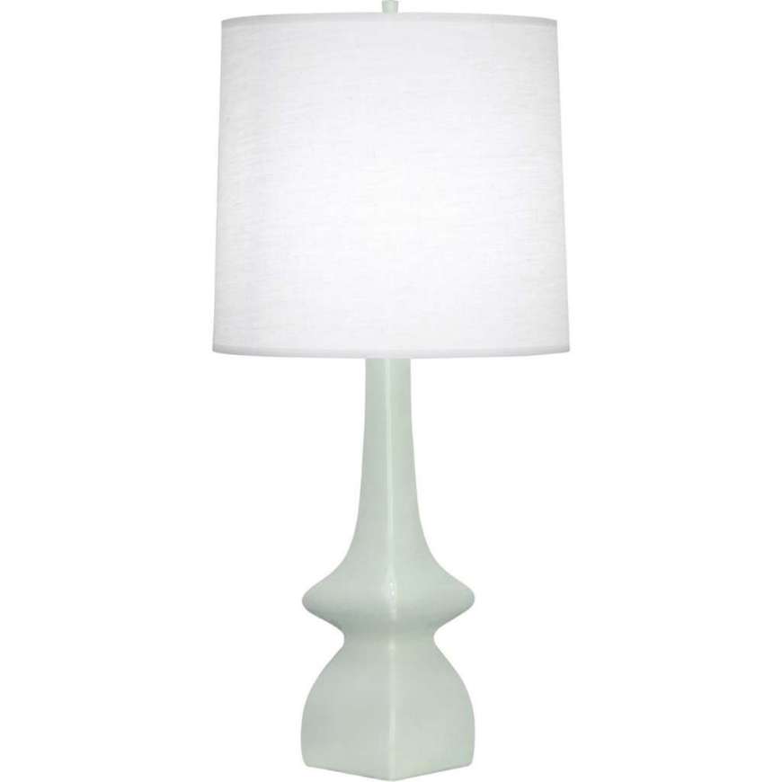 Picture of CELADON JASMINE TABLE LAMP IN CELADON GLAZED CERAMIC CL210