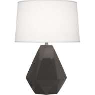 Picture of ASH DELTA TABLE LAMP IN ASH GLAZED CERAMIC CR930