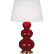 Picture of SANGRIA TRIPLE GOURD TABLE LAMP SA40X