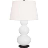 Picture of MATTE DAISY TRIPLE GOURD TABLE LAMP MDY41