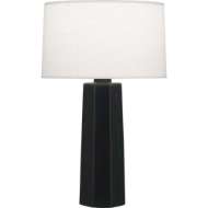 Picture of MATTE OBSIDIAN MASON TABLE LAMP MOS60