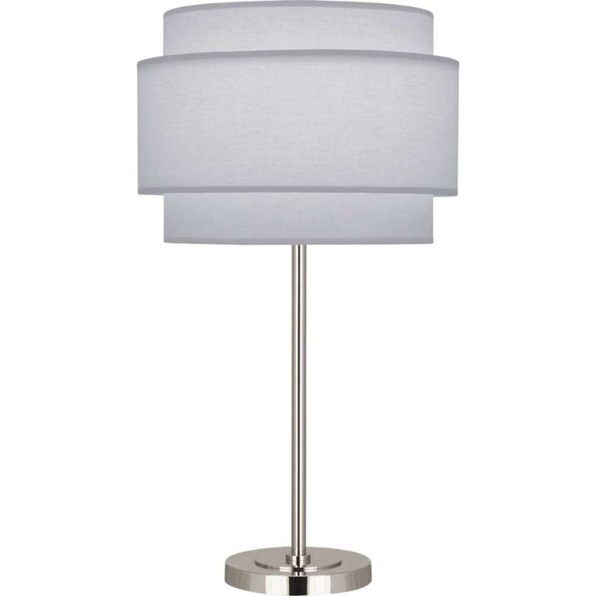 Picture of DECKER TABLE LAMP IN POLISHED NICKEL FINISH PG131