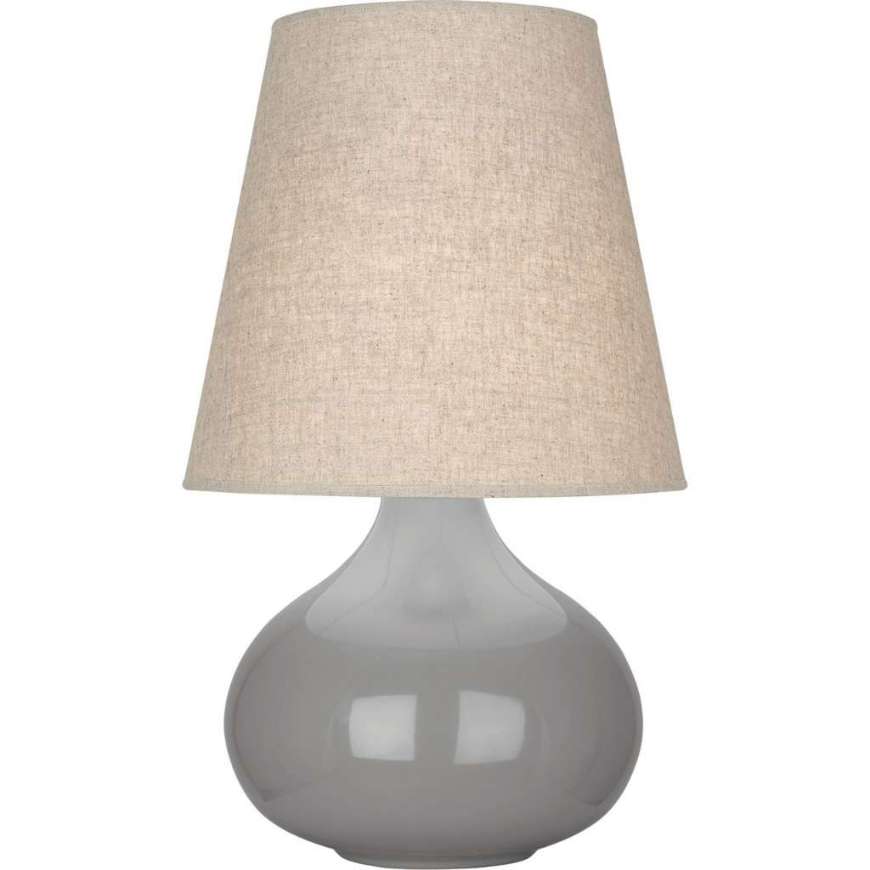 Picture of SMOKEY TAUPE JUNE ACCENT LAMP IN SMOKY TAUPE GLAZED CERAMIC ST91