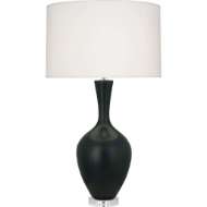 Picture of MATTE OBSIDIAN AUDREY TABLE LAMP MOS80