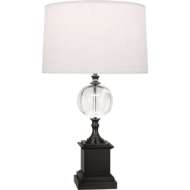 Picture of CELINE TABLE LAMP IN DEEP PATINA BRONZE FINISH WITH CRYSTAL BALL ACCENT 1014X