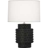 Picture of MATTE OBSIDIAN DOLLY ACCENT LAMP MOS09