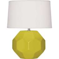 Picture of CITRON FRANKLIN ACCENT LAMP IN CITRON GLAZED CERAMIC CI02