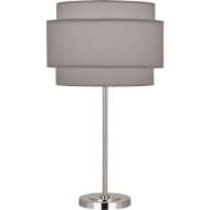 Picture of DECKER TABLE LAMP IN POLISHED NICKEL FINISH SG131