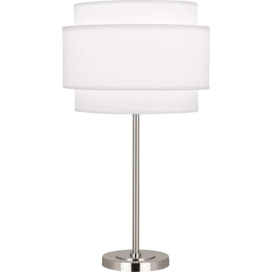 Picture of DECKER TABLE LAMP IN POLISHED NICKEL FINISH AW131