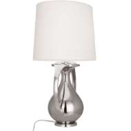 Picture of BELVEDERE TABLE LAMP IN POLISHED NICKEL FINISH S1370