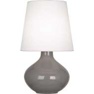 Picture of SMOKEY TAUPE JUNE TABLE LAMP IN SMOKY TAUPE GLAZED CERAMIC ST993