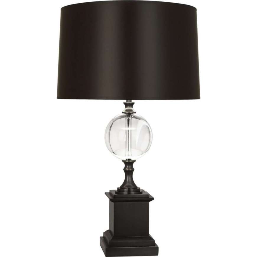 Picture of CELINE TABLE LAMP IN DEEP PATINA BRONZE FINISH WITH CRYSTAL BALL ACCENT1014