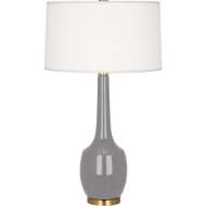 Picture of SMOKEY TAUPE DELILAH TABLE LAMP IN SMOKY TAUPE GLAZED CERAMIC ST701