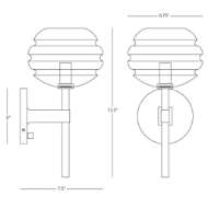 Picture of HORIZON WALL SCONCE GY66