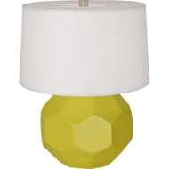 Picture of CITRON FRANKLIN TABLE LAMP IN CITRON GLAZED CERAMIC CI01