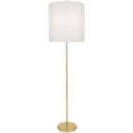 Picture of KATE FLOOR LAMP IN MODERN BRASS FINISH WITH CLEAR CRYSTAL ACCENTS AW06