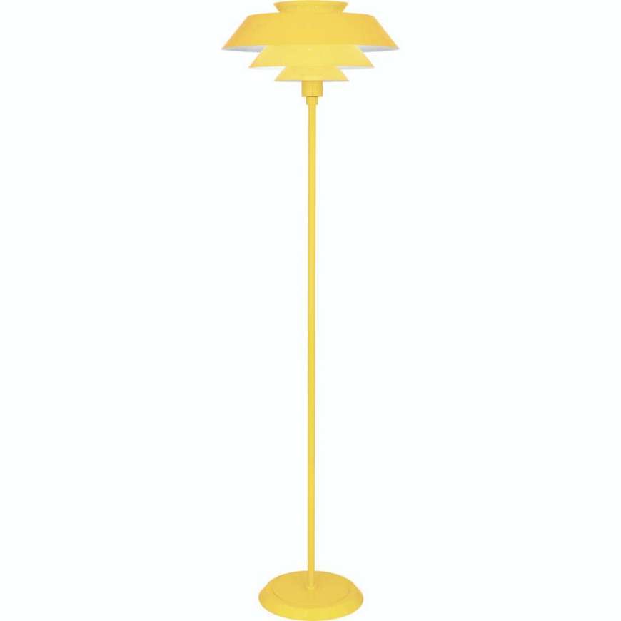 Picture of PIERCE FLOOR LAMP IN CANARY YELLOW GLOSS FINISH CY978