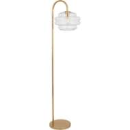 Picture of HORIZON FLOOR LAMP IN MODERN BRASS FINISH WITH CLEAR GLASS CL63