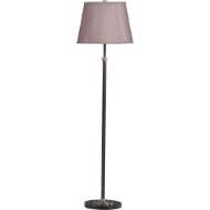 Picture of BRUNO FLOOR LAMP IN LEAD BRONZE FINISH WITH EBONIZED NICKEL ACCENTS 1842