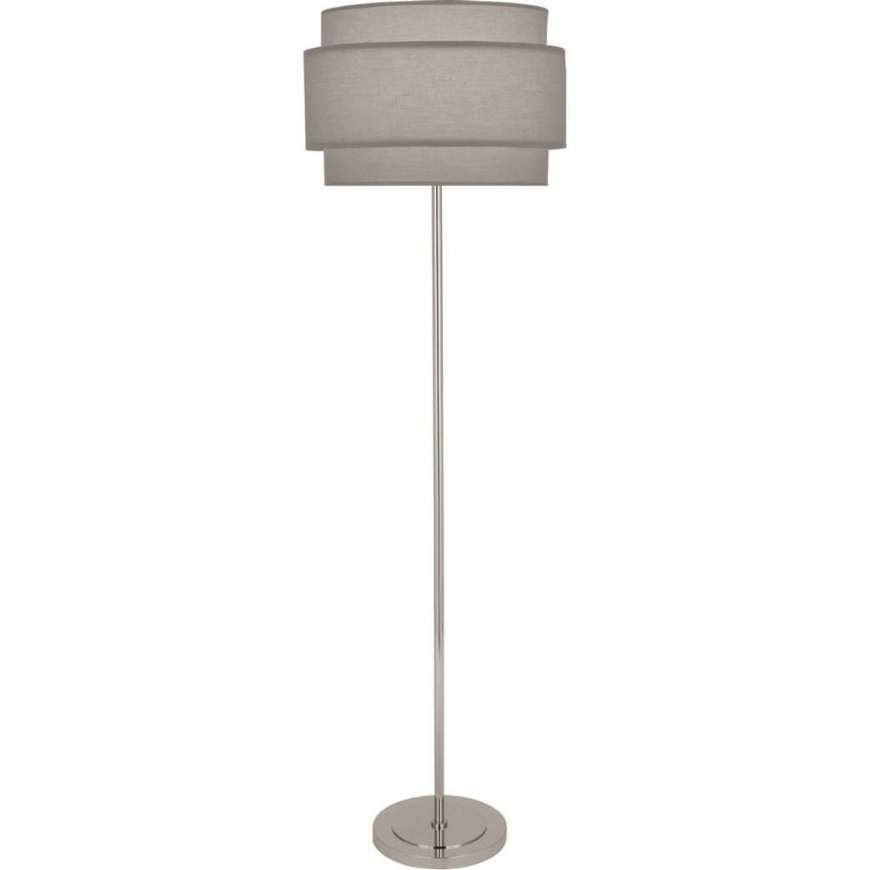 Picture of DECKER FLOOR LAMP IN POLISHED NICKEL FINISH SG133