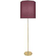 Picture of KATE FLOOR LAMP IN MODERN BRASS FINISH WITH CLEAR CRYSTAL ACCENTS VW06