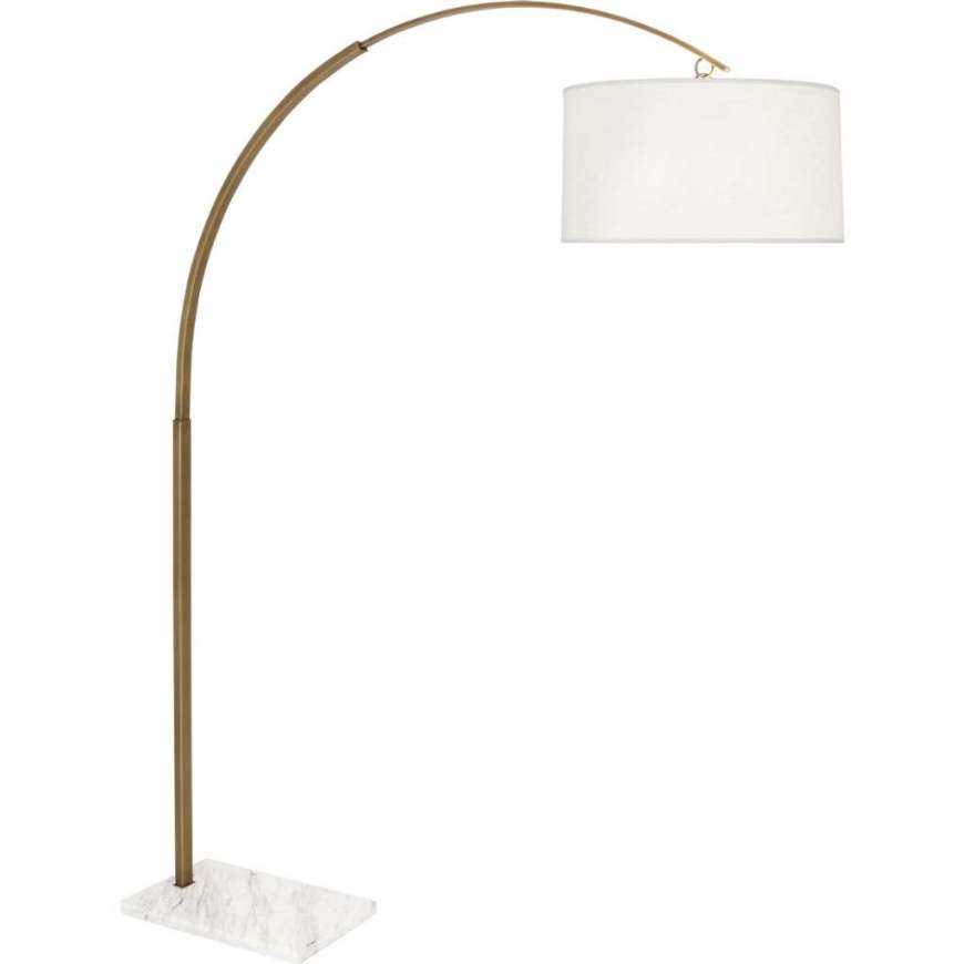 Picture of ARCHER FLOOR LAMP IN WARM BRASS FINISH 2286