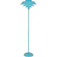 Picture of PIERCE FLOOR LAMP IN EGG BLUE GLOSS FINISH EB978