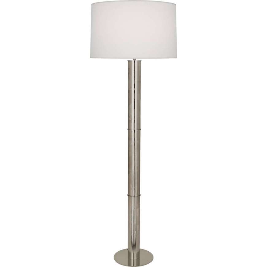 Picture of MICHAEL BERMAN BRUT FLOOR LAMP IN POLISHED NICKEL FINISH S628