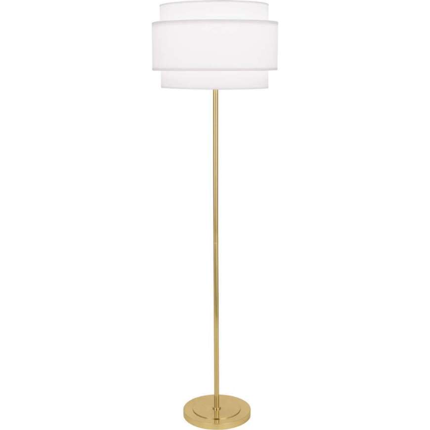 Picture of DECKER FLOOR LAMP IN MODERN BRASS FINISH AW132