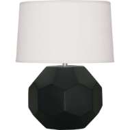 Picture of MATTE OBSIDIAN FRANKLIN TABLE LAMP MOS01