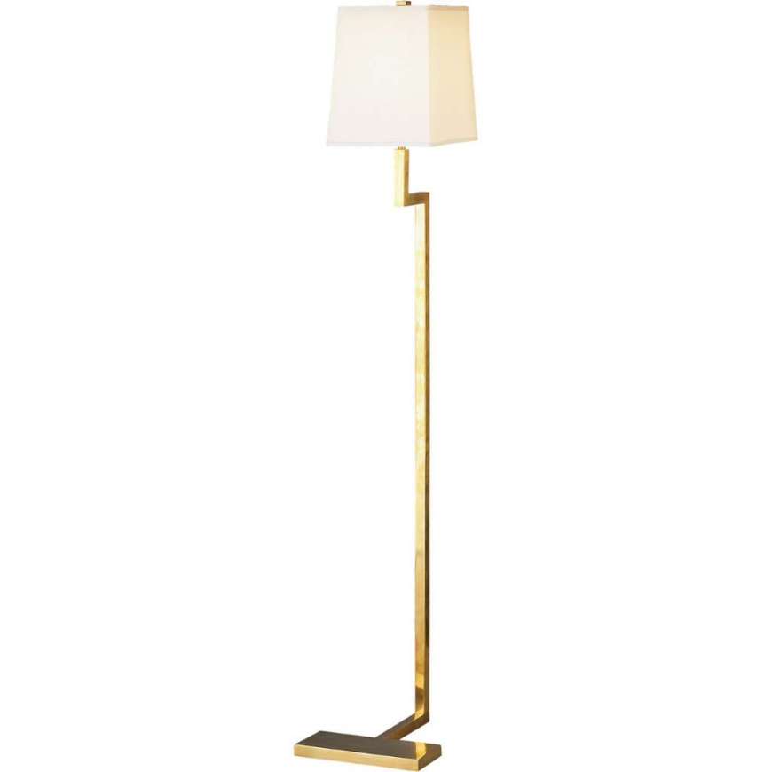 Picture of DOUGHNUT FLOOR LAMP IN NATURAL BRASS 149